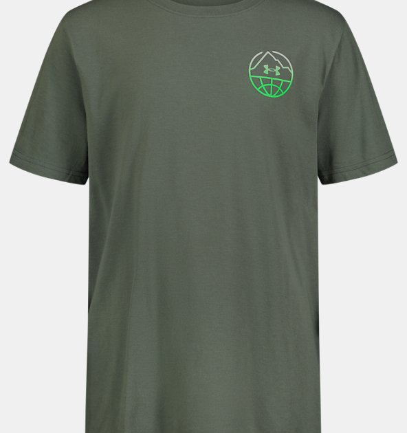 Under Armour Boys' UA Outdoor Logo Short Sleeve T-Shirt